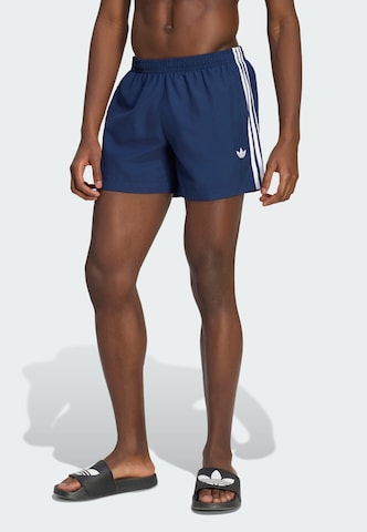 ADIDAS ORIGINALS Zwemshorts in Blauw: voorkant