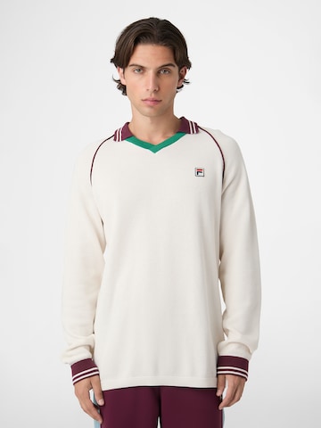 FILA Вязаная кофта 'Molinazzo' в Белый: спереди