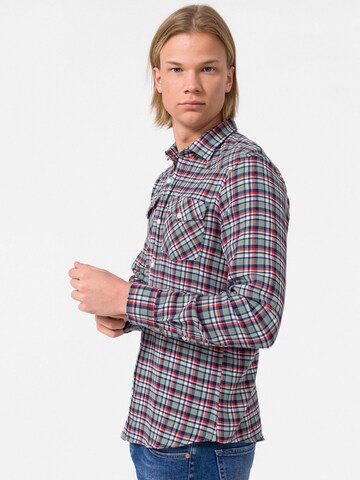 By Diess Collection Средняя посадка Рубашка в Зеленый