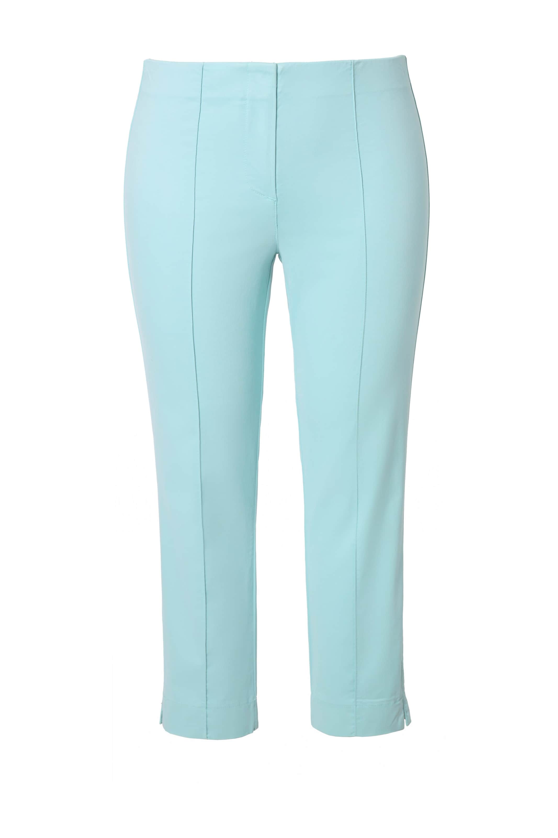 Ulla Popken Broek in Blauw: voorkant