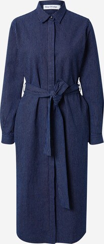 Kings Of Indigo Shirt dress 'Maggy' in Blue: front