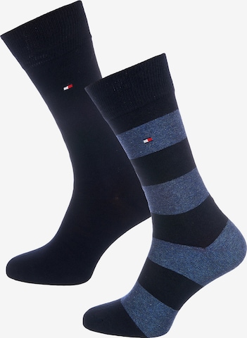 Chaussettes Tommy Hilfiger Underwear en noir : devant