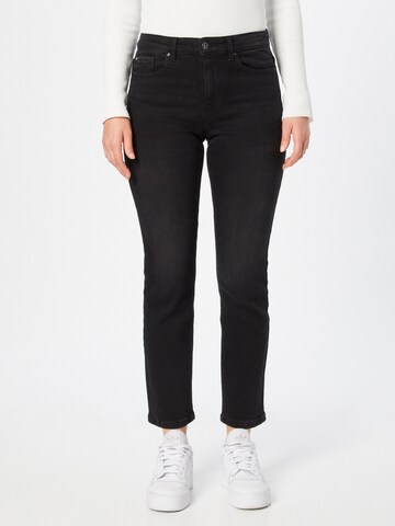 Coupe slim Jean 'SUI' ONLY en noir : devant