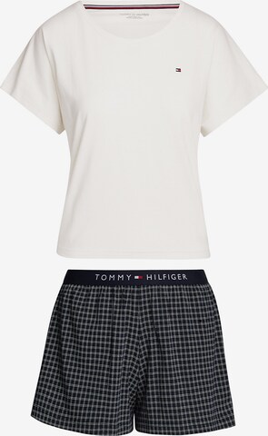 TOMMY HILFIGER Short Pajama Set in Blue: front