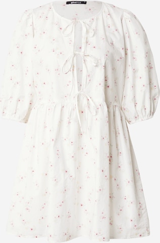 Gina Tricot Платье в Белый: спереди