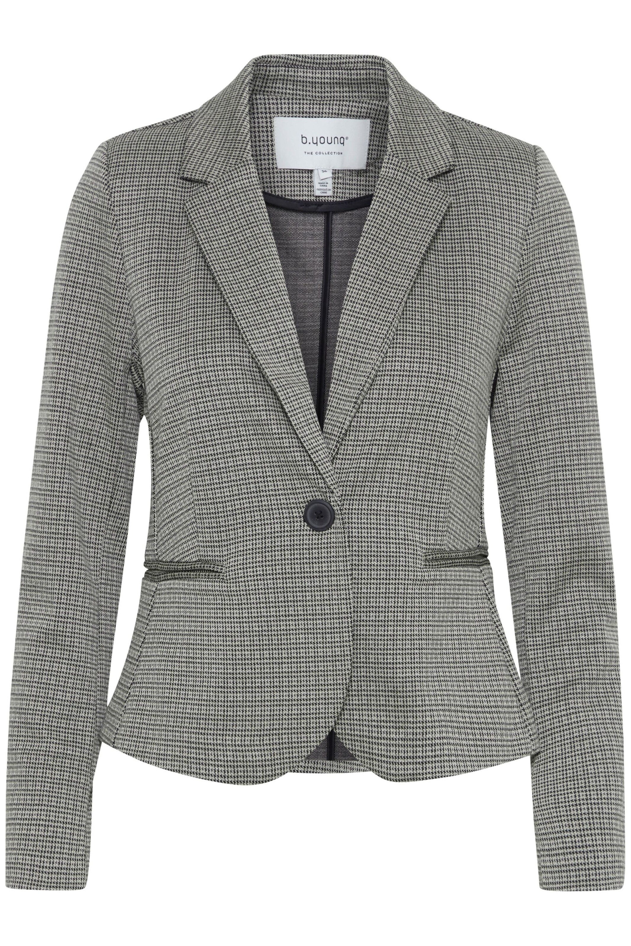 Blazer 'Ravna' b.young en gris : devant