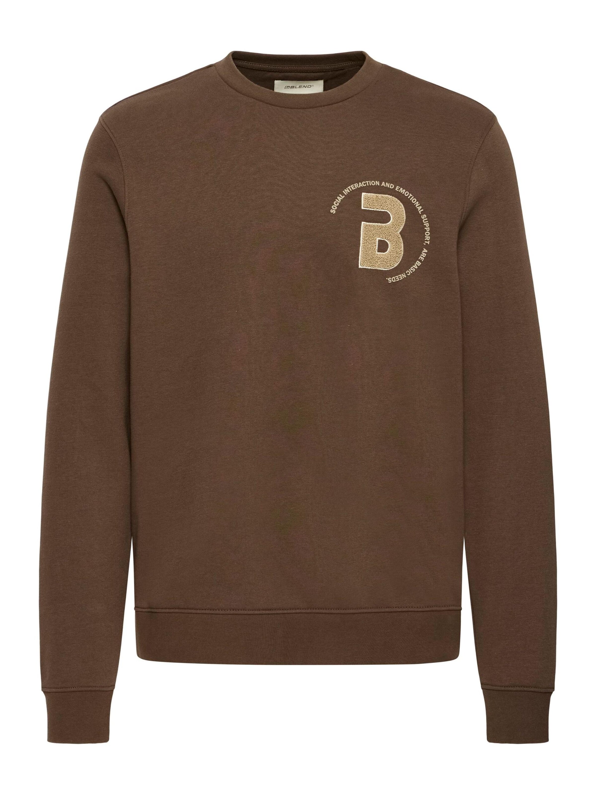 BLEND Sweater ' BHFLORIAN ' in Black: front