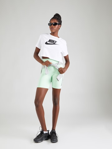 Skinny Pantalon de sport 'ONE' NIKE en vert