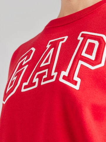 GAPSweater majica 'HERITAGE' - crvena boja