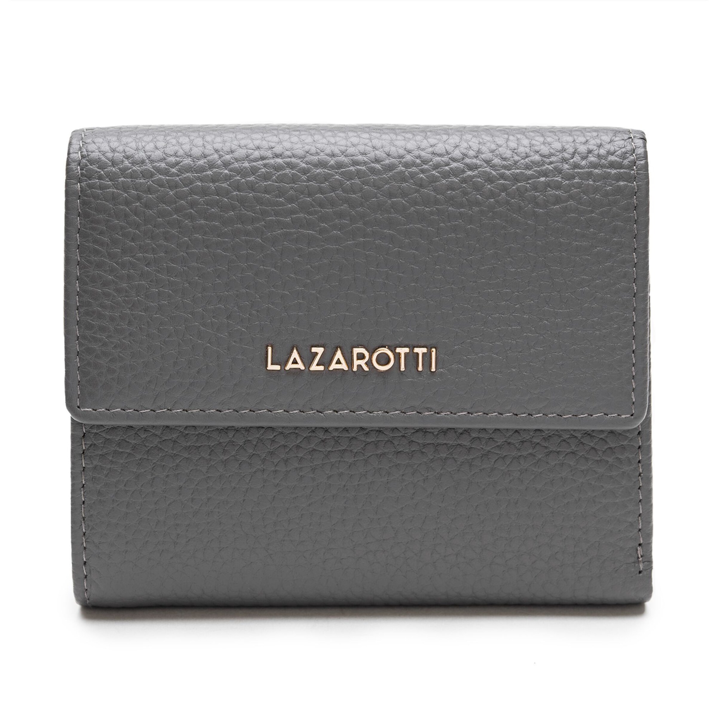 Porte-monnaies 'Bologna' Lazarotti en gris : devant