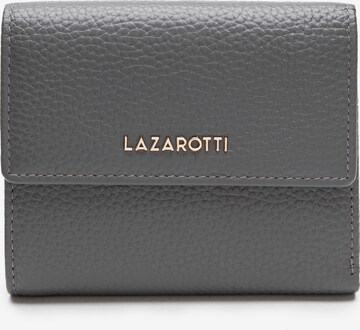 Lazarotti Wallet 'Bologna' in Grey: front