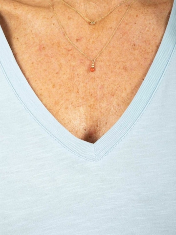 Coster Copenhagen Top ' CC ' w kolorze niebieski