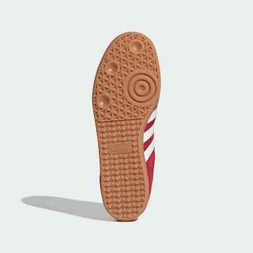 Baskets basses 'Samba' ADIDAS ORIGINALS en rouge