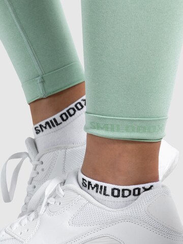 Smilodox Skinny Sporthose 'Amaze Pro' in Grün