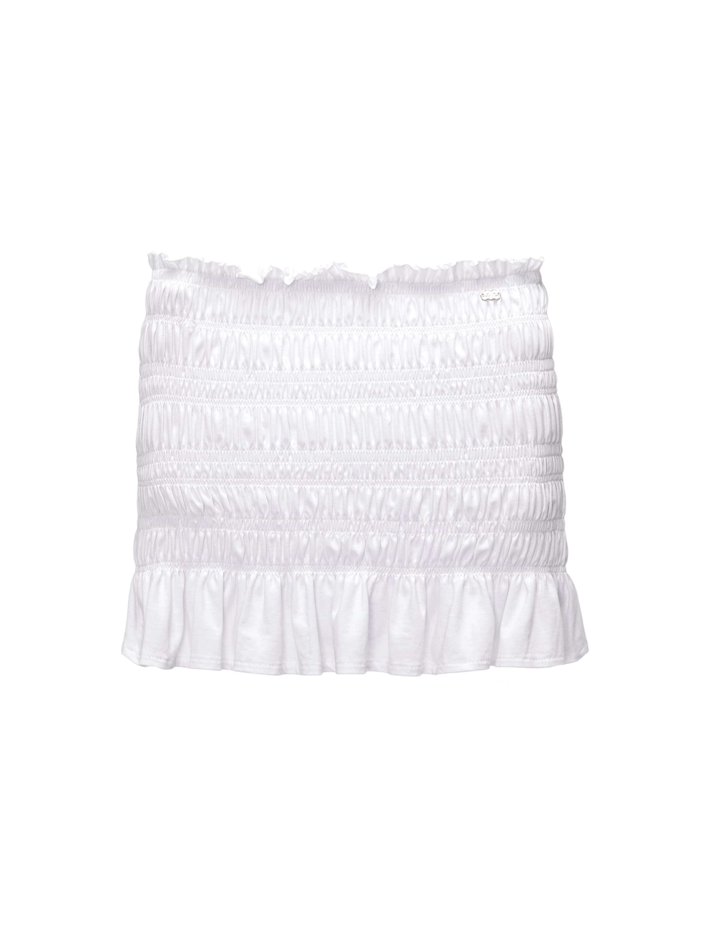 Jupe Pull&Bear en blanc : devant