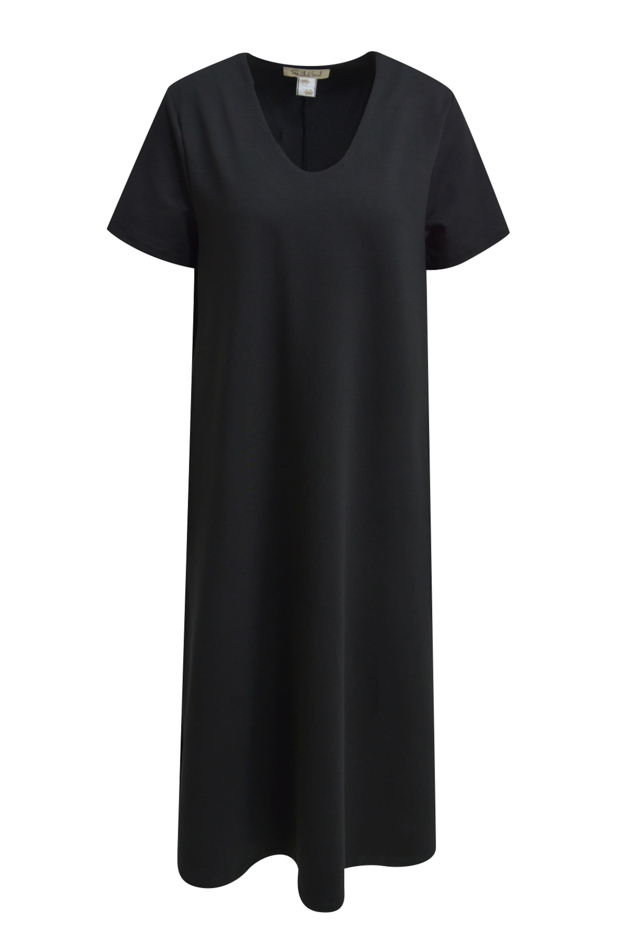Smith&Soul Summer Dress in Black: front