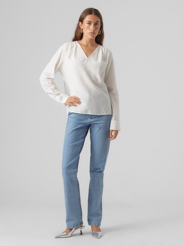 VERO MODA Blus 'Lena' i vit