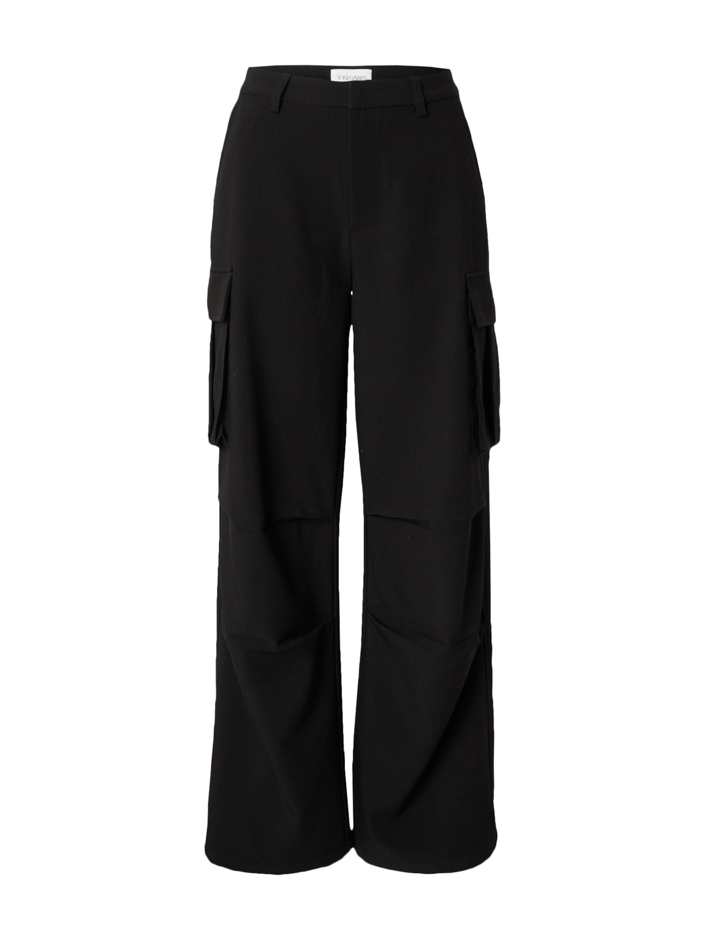 ABOUT YOU x Toni Garrn Voľný strih Kapsáče 'Dakota' - Čierna: predná strana