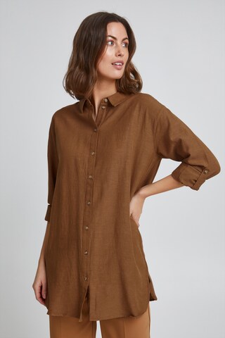 Fransa Blouse 'MADDIE 2' in Brown: front