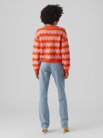 VERO MODA Pullover 'Telma' in Rot