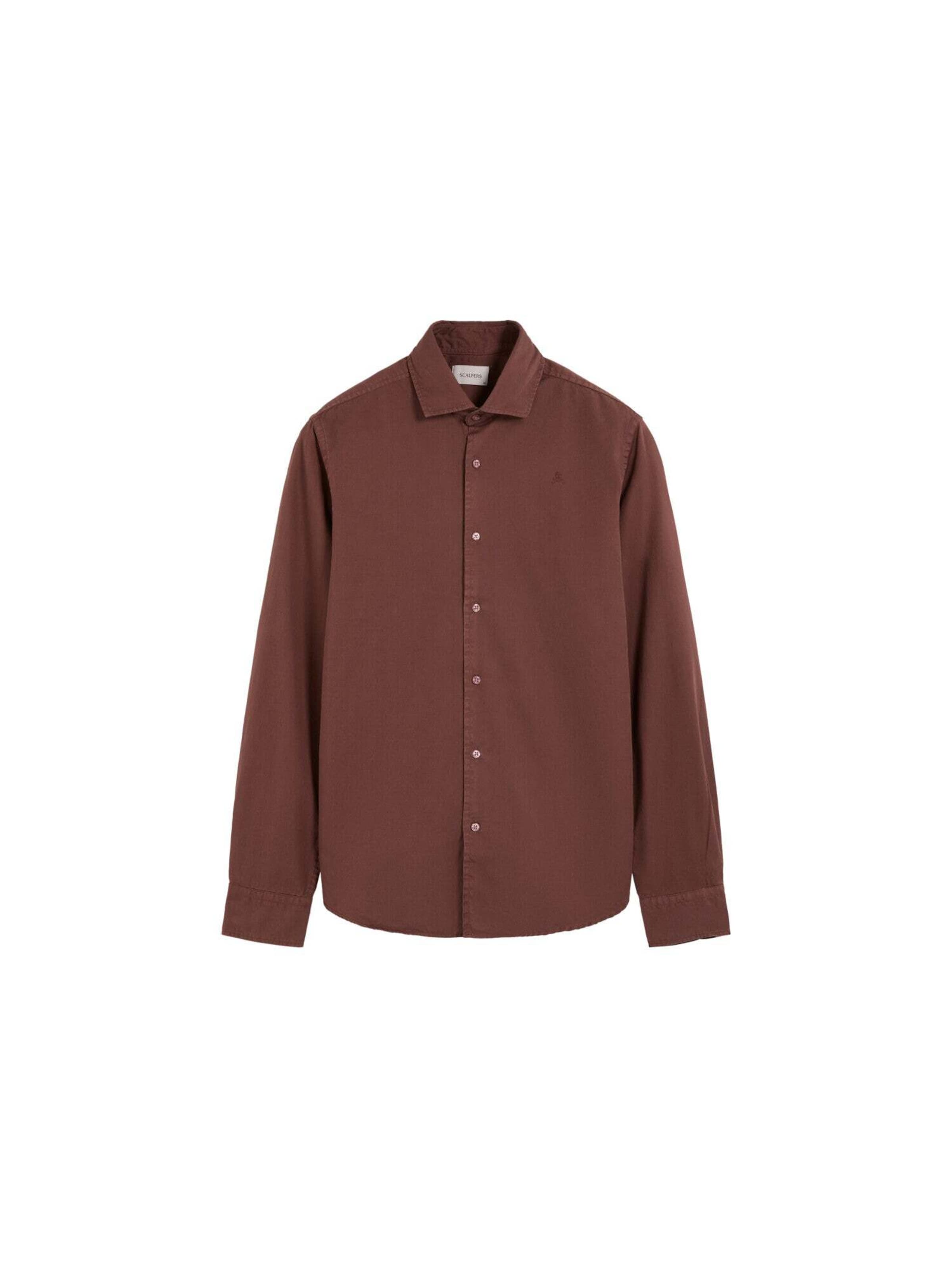 Coupe regular Chemise ' ' Scalpers en rouge : devant
