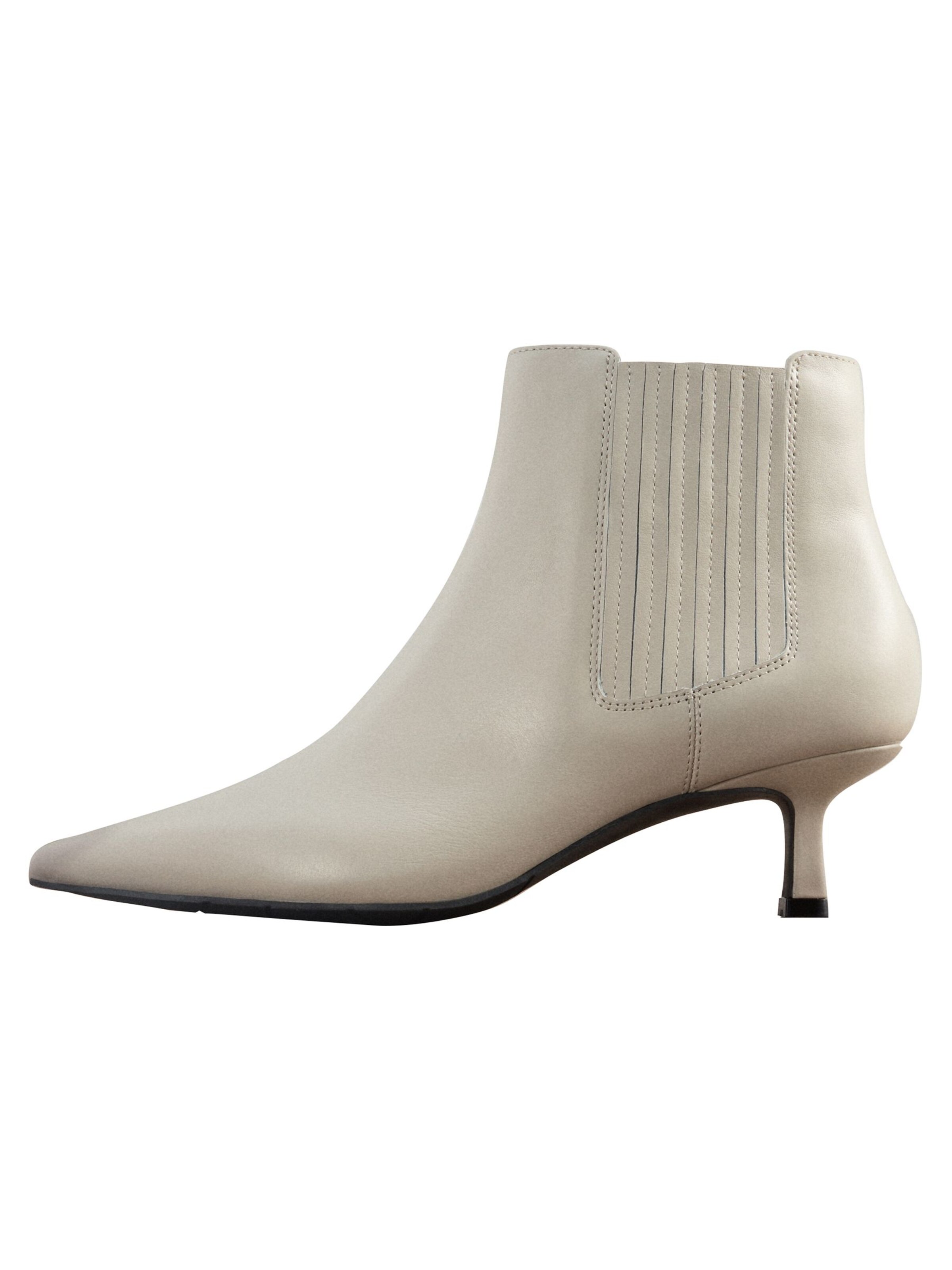 Next Ankelstøvler i hvid: forside