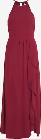 VILA Večerné šaty 'MILINA' - Červená: predná strana