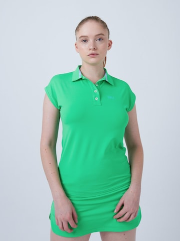 SPORTKIND Funktionsshirt 'Polo Shirt Loose-Fit'‌‌‌‌‌‌‌‌ in Grün: Vorderseite