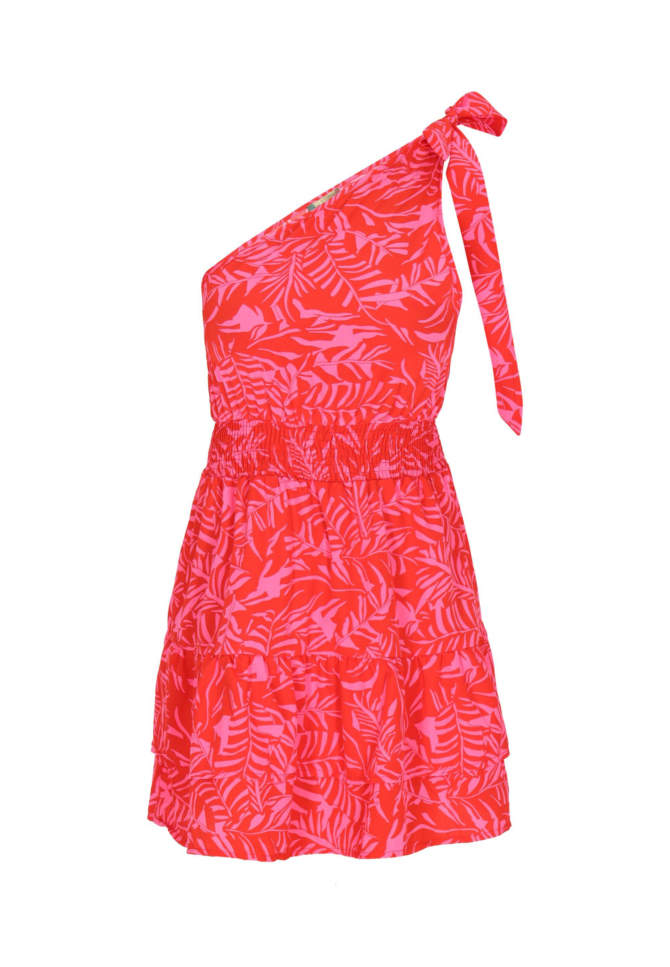 ebeeza Robe d’été 'Spring Summer' en éosine / rouge, Vue avec produit