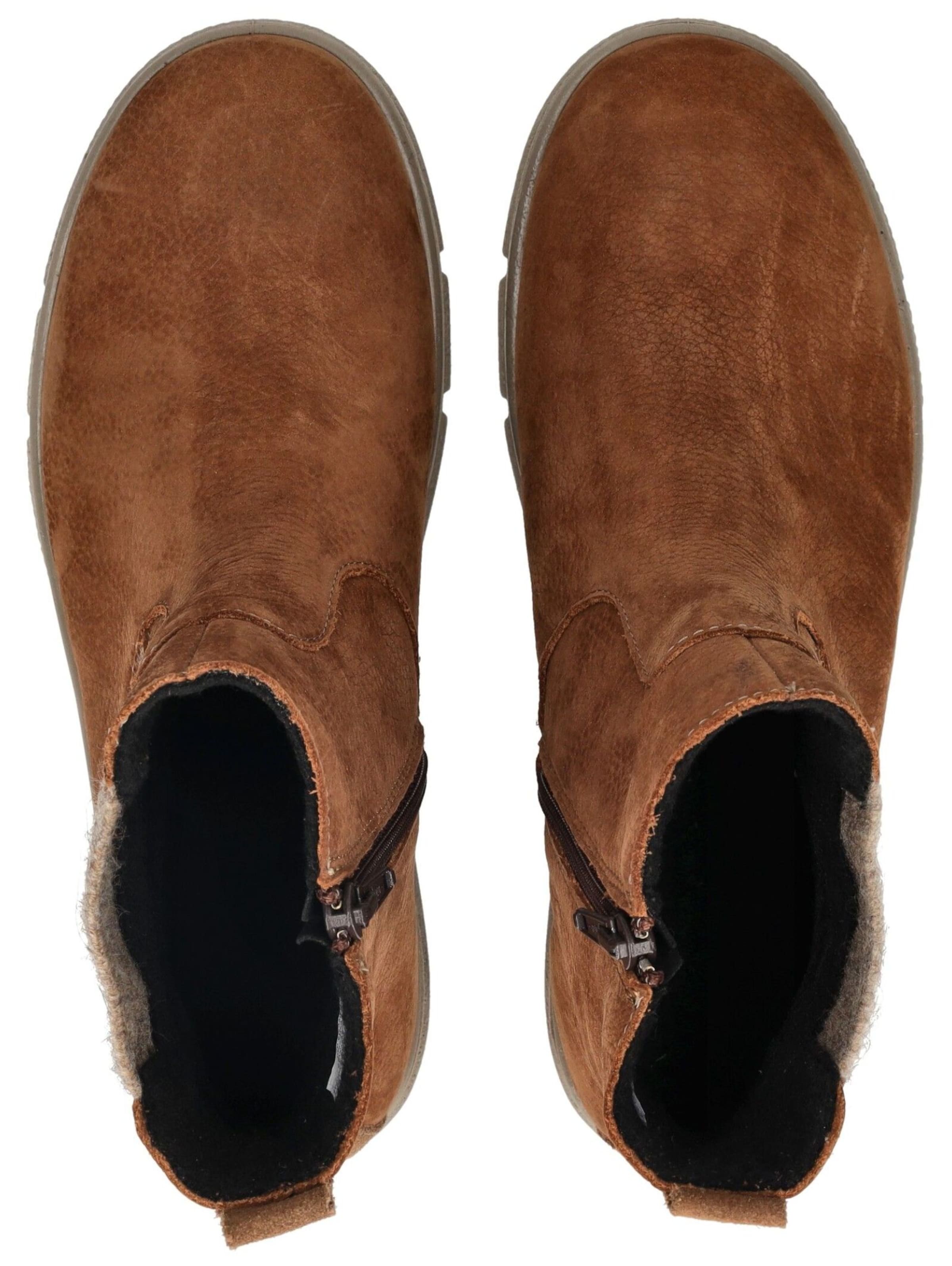 RICOSTA Ankle Boots in Brown