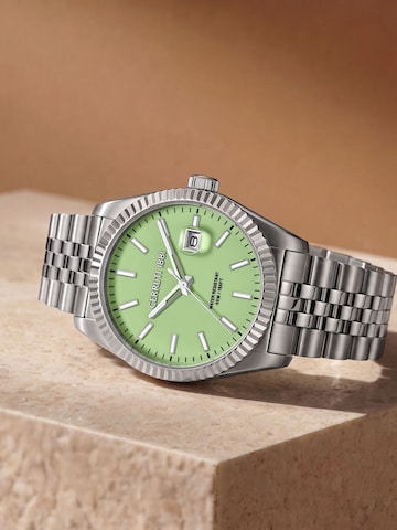 CERRUTI 1881 Zegarek analogowy 'Date watch Chienti' w kolorze srebrny