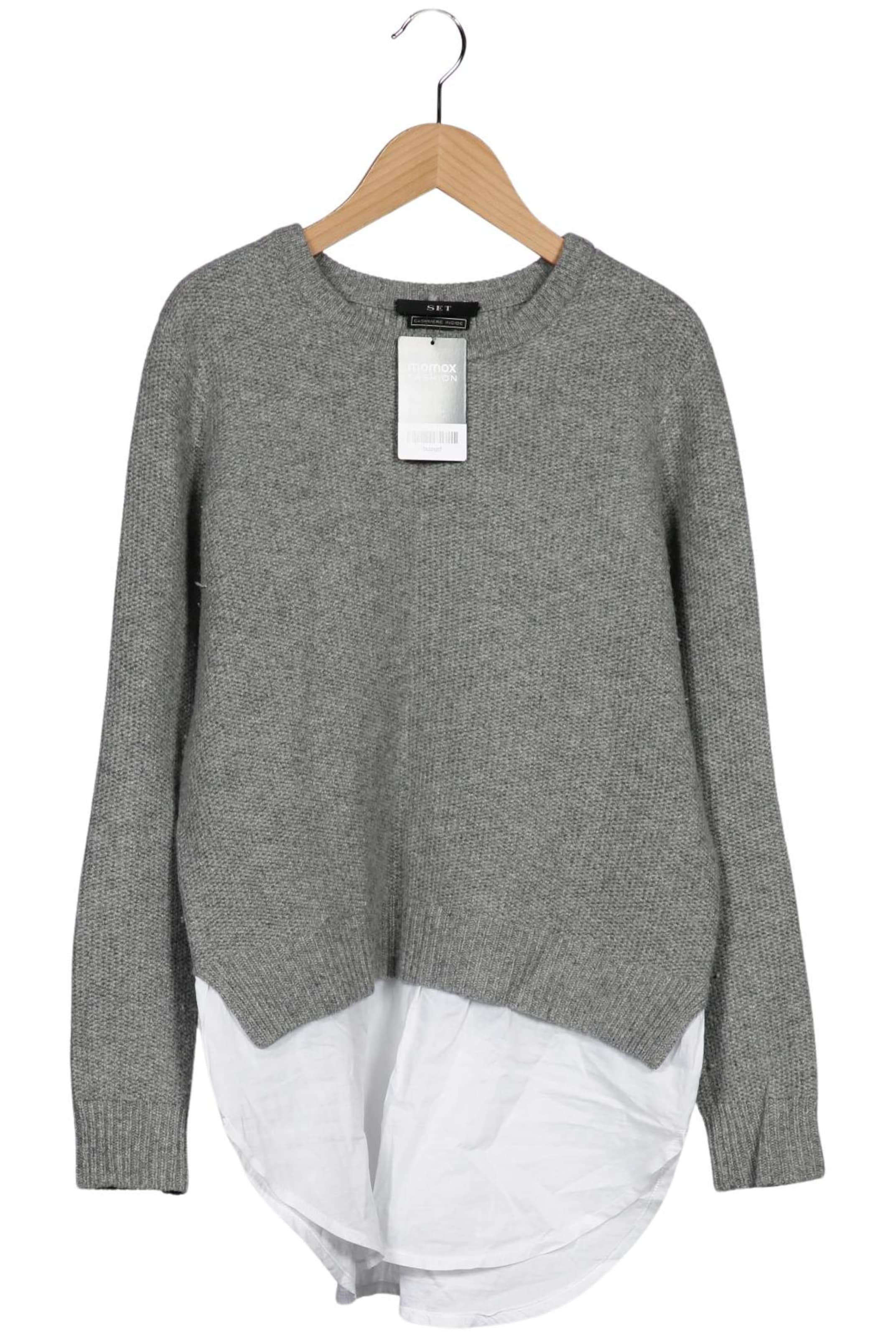 SET Sweater & Cardigan in S in Grey: front