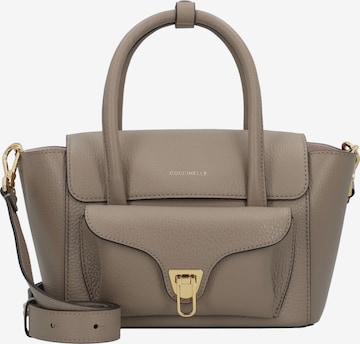 Sac bandoulière 'Double Beat' Coccinelle en gris : devant