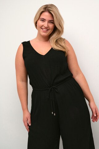 KAFFE CURVE Jumpsuit in Zwart