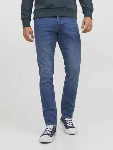 Regular Jeans 'JWHGLENN' de la JACK & JONES pe albastru: față