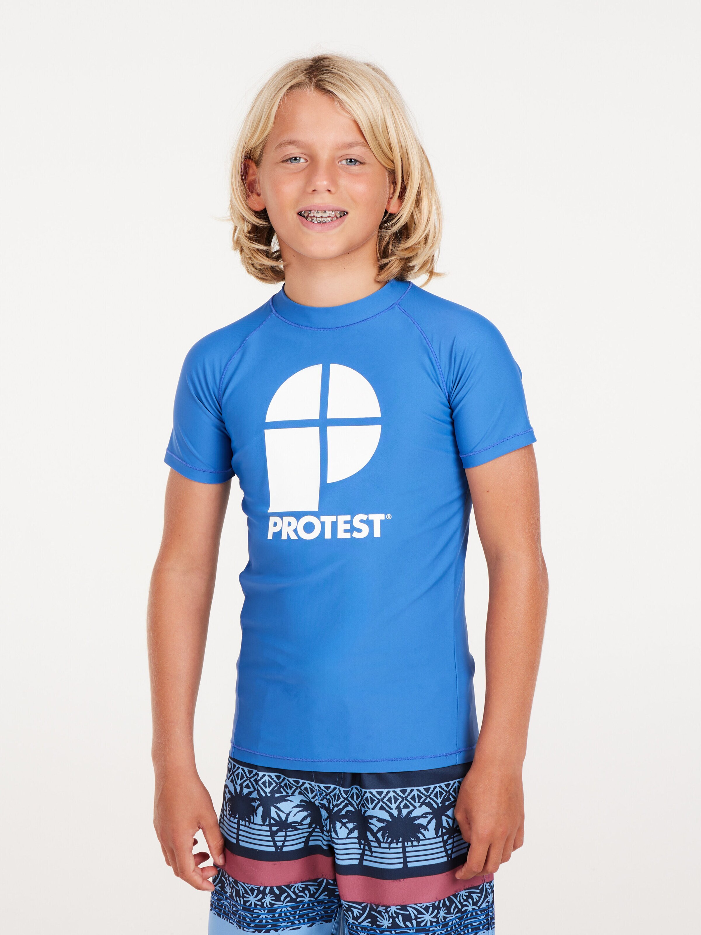 PROTEST Sportieve badmode 'PRTBERENTS JR' in Blauw: voorkant