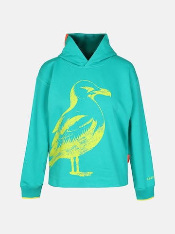 Sweat-shirt 'ADJÜS' salzhaut en vert