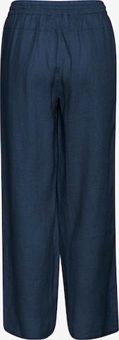 Loosefit Pantalon Cream en bleu : devant