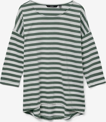 VERO MODA Shirt 'VMLuna Malena' in Green: front