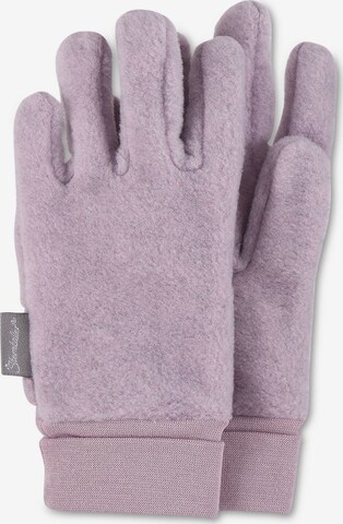 STERNTALER Gloves in Purple: front