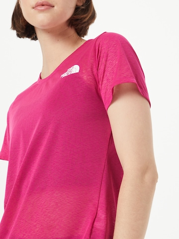 T-shirt fonctionnel 'SUNRISER' THE NORTH FACE en rose