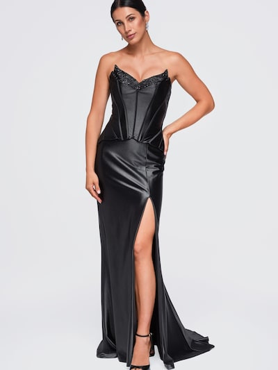 Ombre Abendkleid in 34 in schwarz, Produktansicht