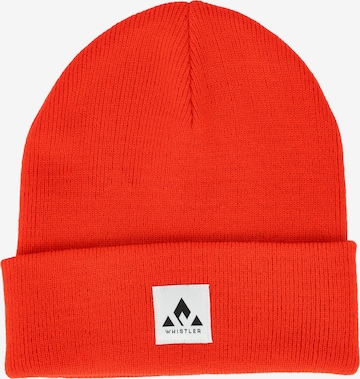 Whistler Beanie 'Bunde' in Red: front