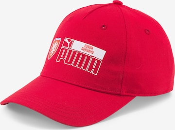 PUMA Athletic Cap in Red: front