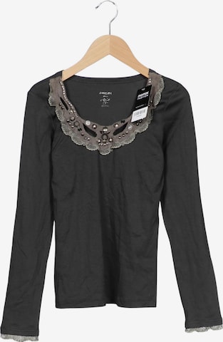 Marc Cain Langarmshirt S in Grau: Vorderseite