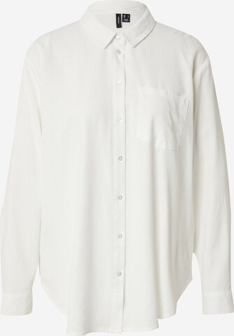 VERO MODA Blouse 'MYMILO' in Wit: voorkant