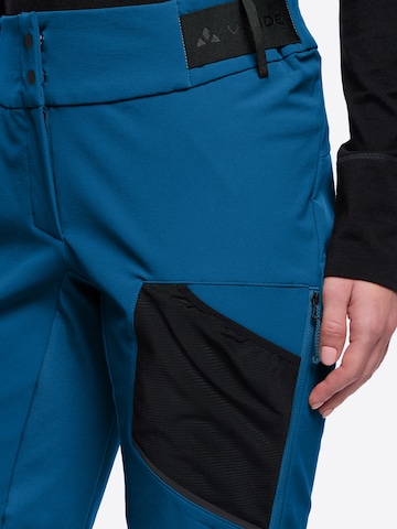 VAUDE Regular Outdoorbroek 'Larice IV' in Blauw