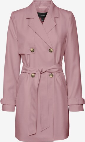 Manteau mi-saison 'Celeste' VERO MODA en rose : devant