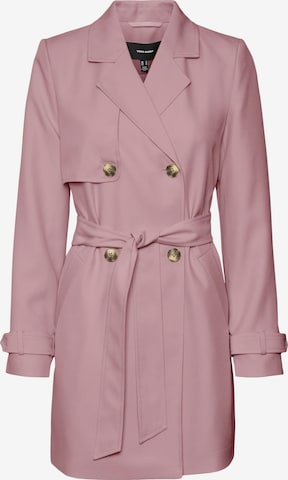 VERO MODA Between-Seasons Coat 'Celeste' in Pink: front
