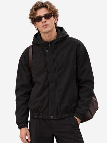 Veste d’hiver Danger en noir